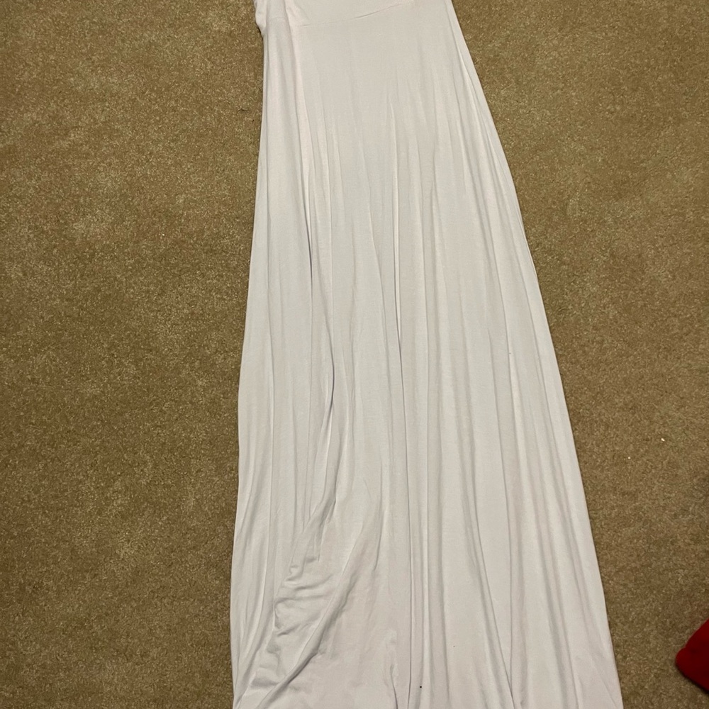 Elegant White Maxi skirt